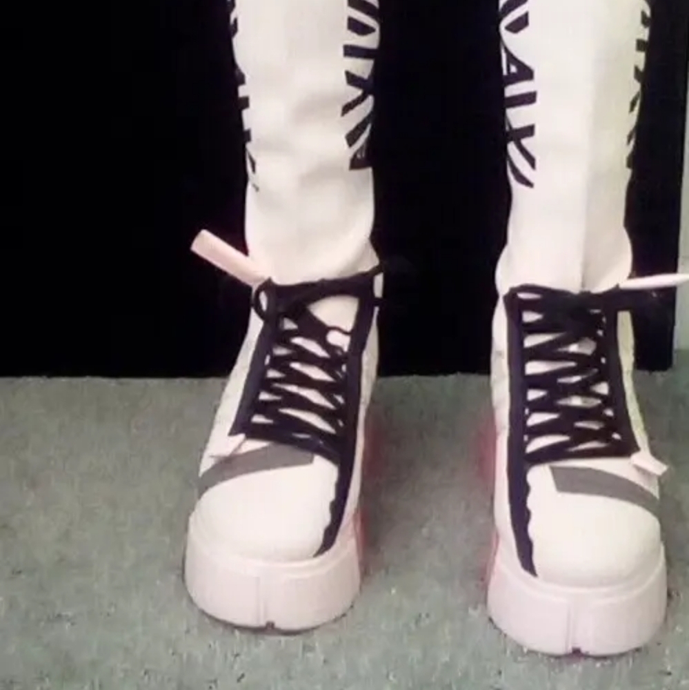 Anthony Wang sock sneakers